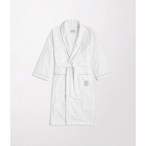 Frette The Carlisle Unisex White Plush Terry Bath Robe Size XL